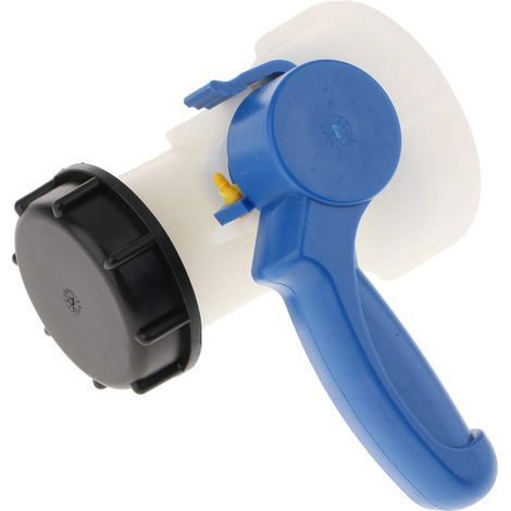1 Pièce Vanne Papillon PP 62mm - Écrou Adaptateur pour Cuve/Réservoir IBC 1000 Litres (1/5)