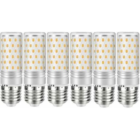 Lot de 6 Ampoules Led E27 12W (équivalent Ampoules Halogène 100W )1200LM Blanc Chaud 3000K Angle du Faisceau 360 220-240V (1/4)
