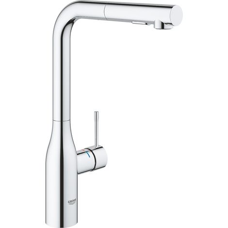 Grohe Essence miscelatore lavello 1 foro cromato Bocca alta con doccetta estraibile codice prod: 30504000