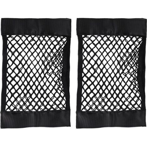 Set di 2 borse portaoggetti (nere) – Poliestere – 40 x 25 cm – Nero (1/5)