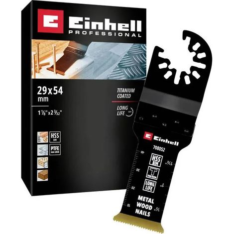 Hoja de sierra de inmersión Einhell bim-ti 29 mm recubrimiento titanio