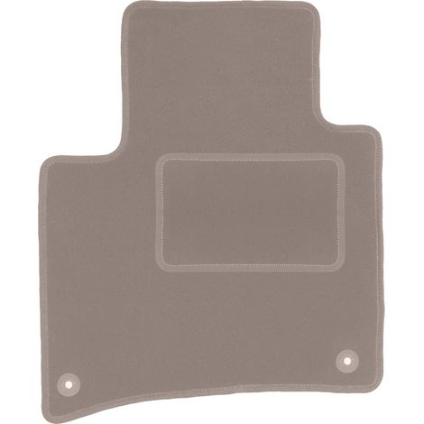 Alfombrilla beige para el conductor para Volkswagen Touareg II SUV (2010-)