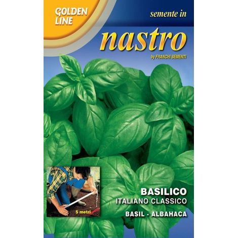 BUSTINA NASTRO SEMI DI BASILICO CLASSICO ITALIANO TIGULLIO (1/2)