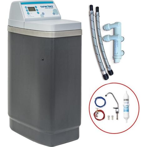 Tapworks NSC14PRO Water Softener Easyflow Metered - Full Installation Kit + Tap