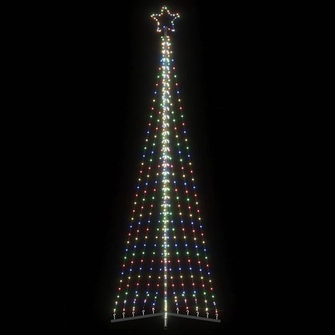 LED Weihnachtsbaum 495 LEDs Mehrfarbig 300,5 cm vidaXL (1/5)