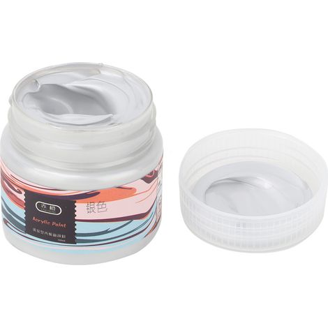 Peinture acrylique 100 ml, couleur métallisée, peinture pour la restauration de bâtiments anciens, peinture pour statues de Bouddha, sculptures et paysages