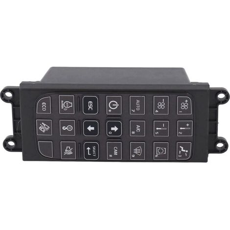 Air conditioning controller panel for excavator PC 14568905, AC control for EC120D EC140D EC160D 480 (1/5)