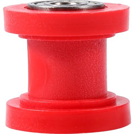 10mm chane rouleau curseur tendeur roue Guide Pit Dirt Mini vélo Moto Atv rouge (1/5)