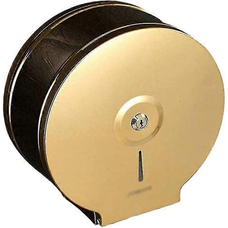 HONORNIC - Porte-rouleau de papier toilette mural en laiton