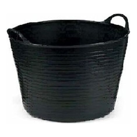 Cubo Capazo Espuerta 42 L. Negro PVD