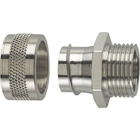 HellermannTyton 166-31002 PSC16-FM-M16 Raccordo a vite del tubo flessibile Metallo M16 13 mm Piatto 1 pz.