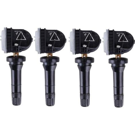 Lot de 4 capteurs de pression des pneus TPMS 433 MHz pour Opel Mokka, Insignia, Corsa, Antara, Zafira - Avec numéros OE 13506028, 13594222, 13598773