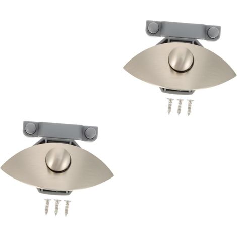Lot de 2 verrous en alliage de zinc pour armoires de bateau. Design un (1/5)