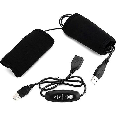 1 Paar Motorrad-Heizgriffe USB Elektrische Heizung Fahrrad Motorrad Motocross