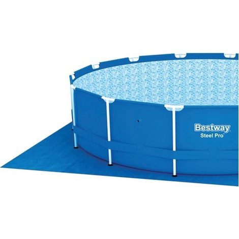 Telo Base Fondo Piscina Fuoriterra Bestway 488x488X Piscine Tonde Rettangolari
