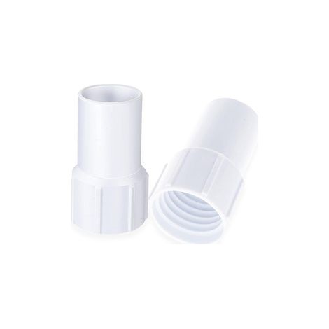 Raccord d aspiration 38 mm – Connexion filetée pour tuyau – Adaptateur de nettoyage,10X