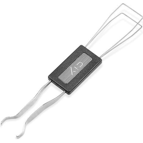 Keycap Puller - Stainless Steel Wire Design with Plastic Handle - For Mechanical Keyboard Key Removal - 1 Piece (1/5)