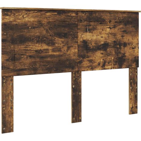Maison Exclusive - Cabecero Roble Ahumado 100 cm Madera de ingeni