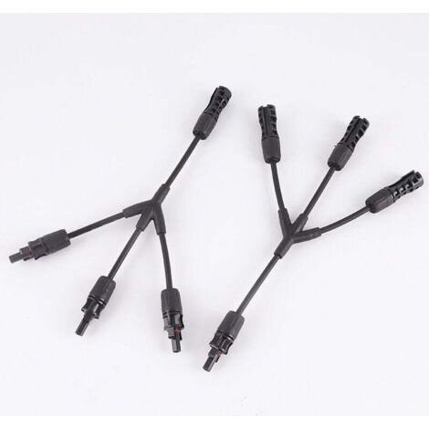 1x Solar Panel Connector (1 to 3 branches), MC4 Durable and Home Protector (1 to 3) (1/4)