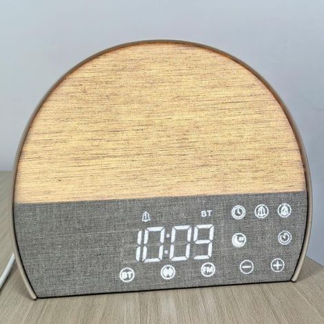 Réveil Restore 3 Sunrise, machine à sons avec bruit blanc, lampe intelligente