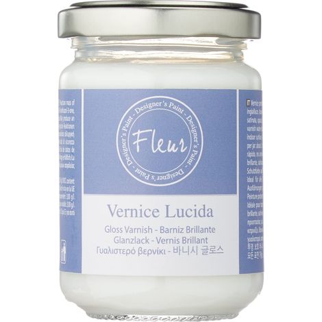 Vernice di Finitura Fleur Protezione Finale Trasparente Opaca Lucida Satinata - Formato: 130 ml - Finitura: Lucida