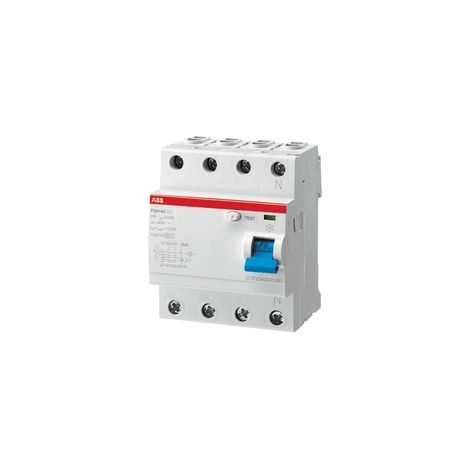 Disjoncteur pur 4 pôles Type AC 25A 30mA ABB F427812