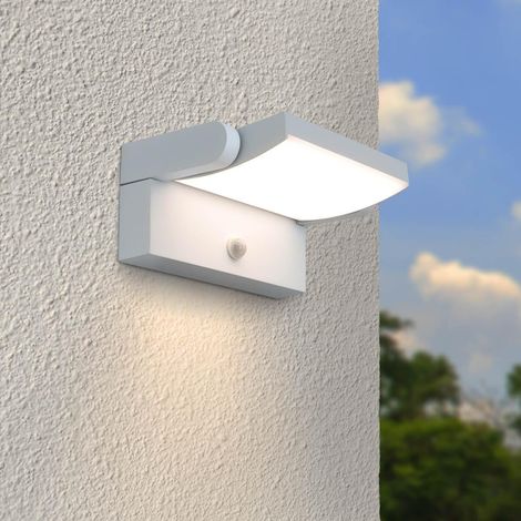 Außenwandleuchte Angle 26,5W schwenkbar mit Bewegungsmelder - Lichtfarbe: 3000K - Farbe: weiß (1/5)