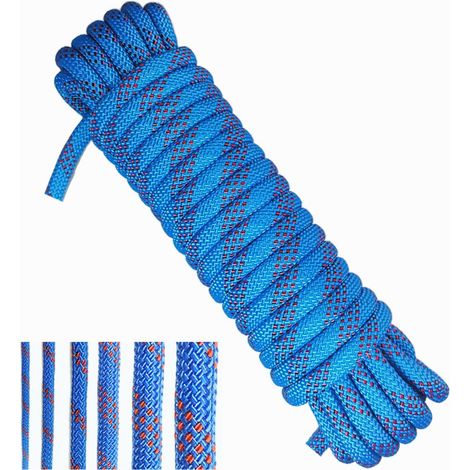 8-10M Outdoor Climbing Rope Multi Purpose Fire Rescue Boat Anchoring Car Towing Lifting Safety Rope 8-10m (1/5)
