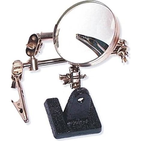 Pince avec Loupe 60 mm - Troisième Main - Précision et Confort d'Utilisation - Qualité premium - Beast
