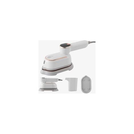 Vaporiera portatile per indumenti – Riscaldamento rapido, maniglia girevole a 180° – Ferro da stiro da viaggio per casa, dormitorio e in viaggio - Crezuo