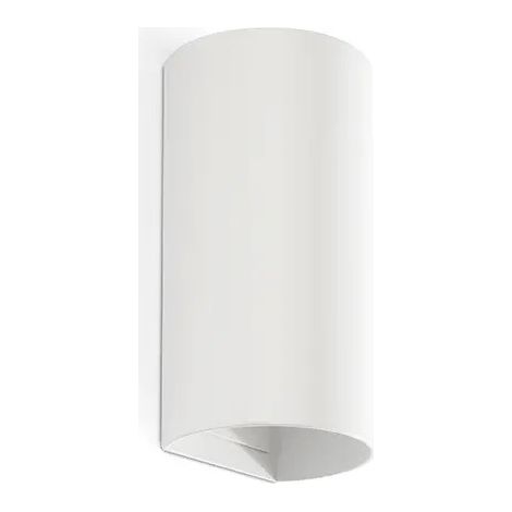 SOLE applique murale ronde blanche lisse 40538 (1/2)