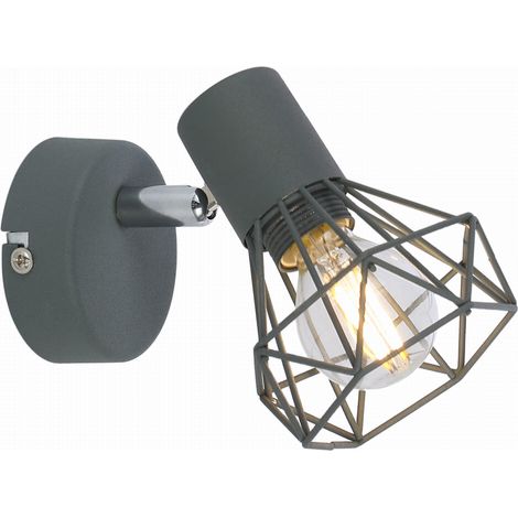Applique Candellux Verve 91-60969 grigio cromo 1xE14