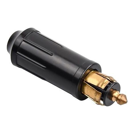 Prise Allume Cigare Norme Européenne 12V Plug Connecteurs Mâles Pur Cuivre Adaptateur pour DIY Voiture et Moto Allume-Cigare (1/5)