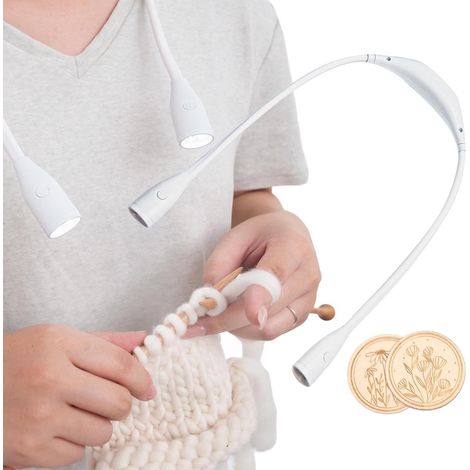 Lumière LED Câlin - Lecture Tricot Lampe USB Mains Libres pour (1/5)