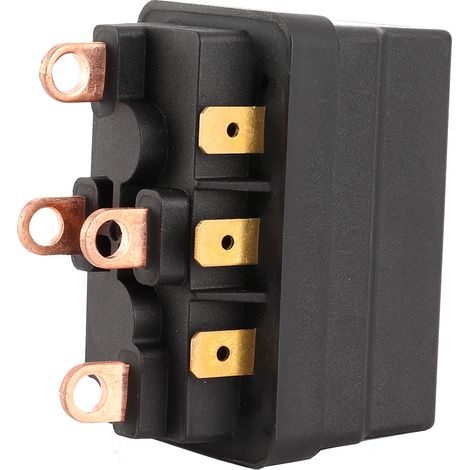 Contacteur Relais Solénoïde Treuil 12V 120A Acier Universel pour Quad SSV 4x4 Véhicules (1/5)
