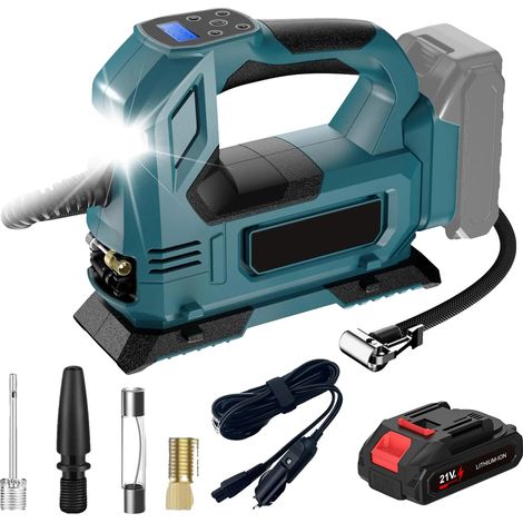 Gonfleur sans fil, Énergie électrique, Gonflage rapide, Batterie 1 (1/2)