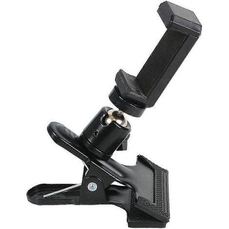Support pour téléphone portable compatible avec les rameurs Concept 2, support de fitness réglable avec pince de serrage et haltères Concept (1/5)
