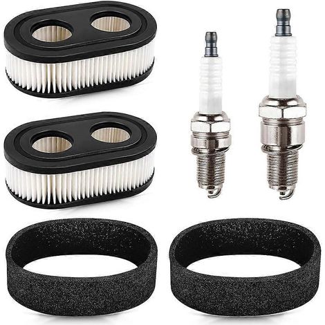 filtres à air 593260 avec préfiltre et bougie d'allumage pour moteurs Briggs & Stratton 500EX, 550EX, 575EX et 625-SFYGV (1/5)