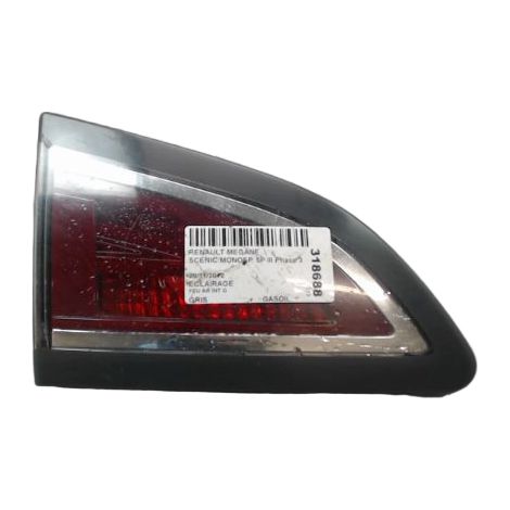 [PRODUIT D'OCCASION] Feu Arriere Interieur Gauche RENAULT Scenic Monosp. III Phase 3 2013-... ♻️ Ref Oe. 265553056r - Garantie à vie (1/3)