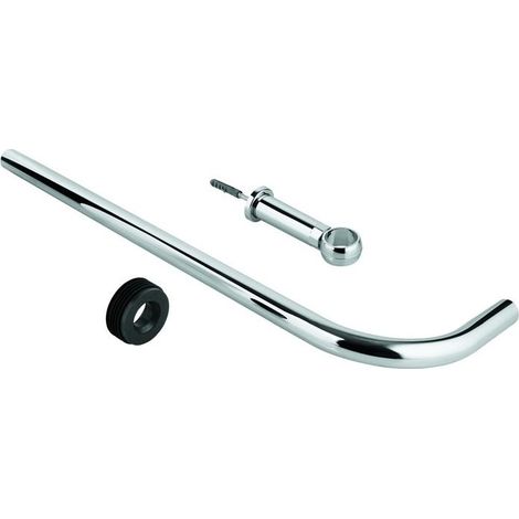 Spülrohr 37107 600x200mm Durchmesser 28x26mm aus Messing chrom (1/4)