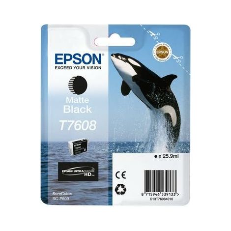 Cartucho de Tinta Original Epson C13T76084N10 Multicolor Negro mate