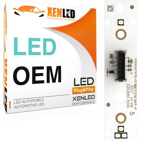 Module phare LED 4M0941475 compatible avec Audi Q7 à partir de 2017 - Feux de jour LED - Remplacement (1/5)