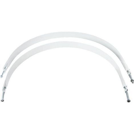 Kit di ancoraggio, fissaggio al soffitto per scaldabagno orizzontale