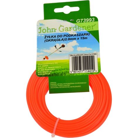 Decespugliatore geko 5901477114410 filo 2.0mm 15m resistente calore (1/3)