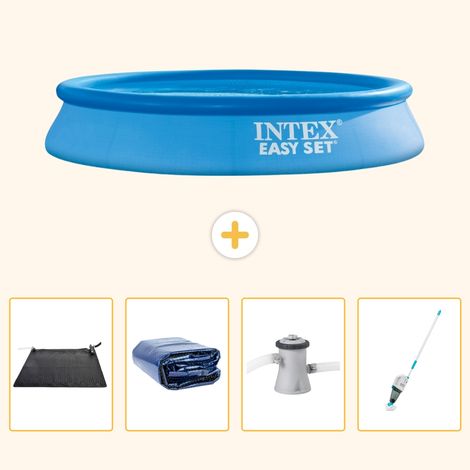 Intex Piscine Easy Set Ronde - 305x61 cm - 5-pièces S82 (1/5)