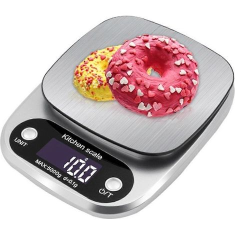 Balance de haute précision 5 kg/1 g avec écran LCD (1/5)