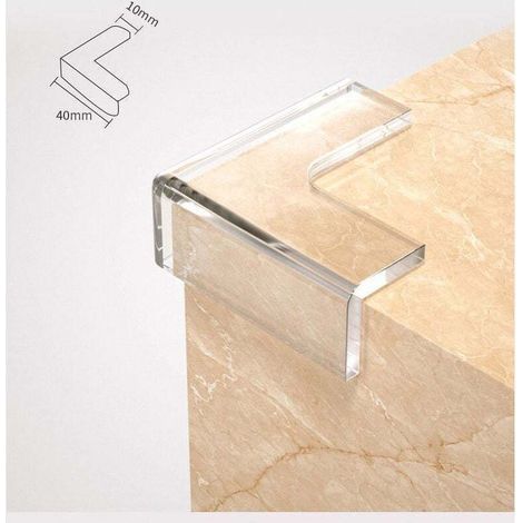 Table Bébé 16 Pièces, Protection Coin Table et Meuble, Protect Angle Bebe Transparent 4010mm (1/4)