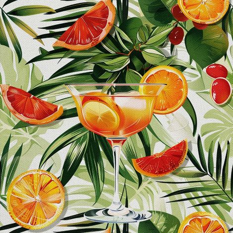 Outdoor Dekostoffe Oxford - Motiv Cocktail DX8711 (1/5)