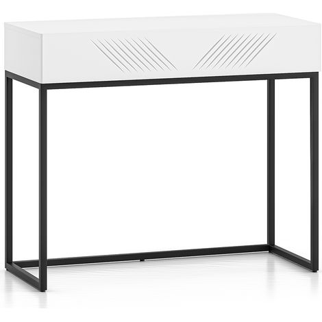 Consola Tocador 1 cajón Aura Blanco