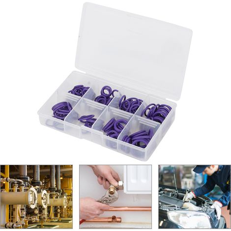 Kit de 145 joints toriques pour système de climatisation automobile - Accessoires pour véhicules (1/5)